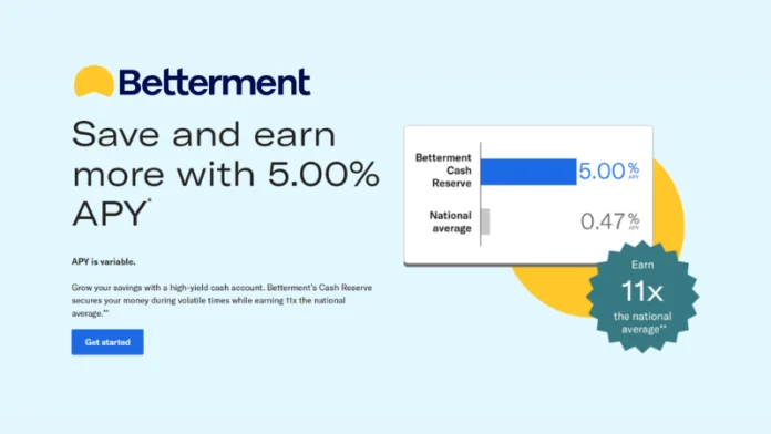 Betterment Checking and Cash Reserve Cash Management Account