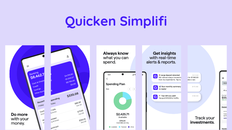 Quicken Simplifi family budgeting app