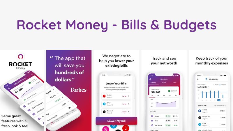 Rocket Money budget app