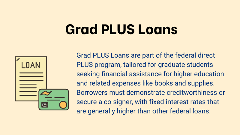 What are Grad PLUS loans?